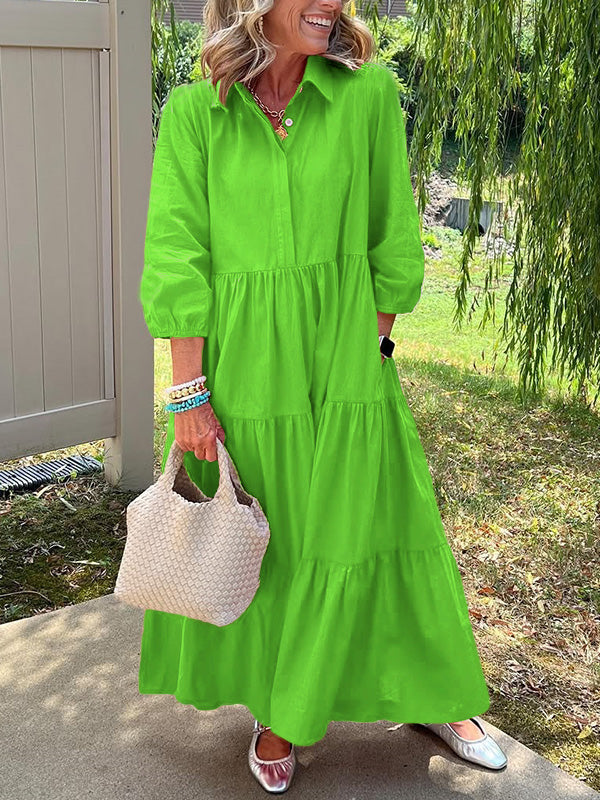 Bente | Elegancka długa sukienka
