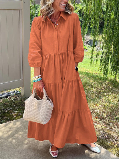 Bente | Elegancka długa sukienka