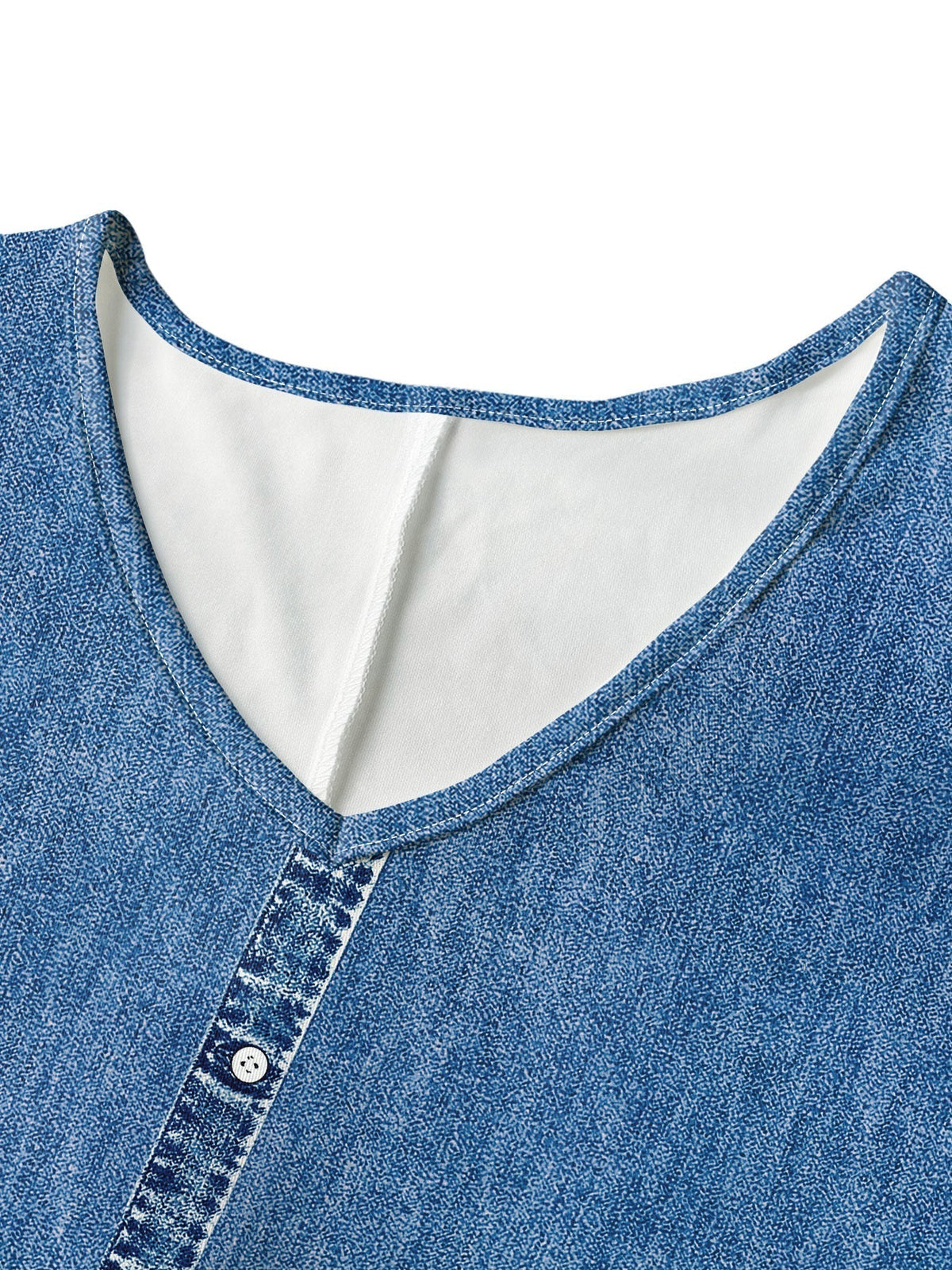 Helen | Elegancka jeansowa sukienka retro