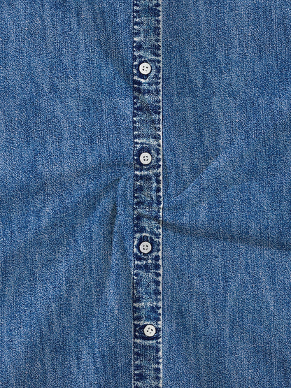 Helen | Elegancka jeansowa sukienka retro
