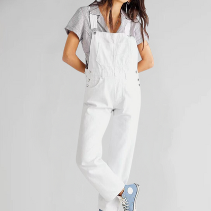 Jacqui | Miejski jeansowy kombinezon