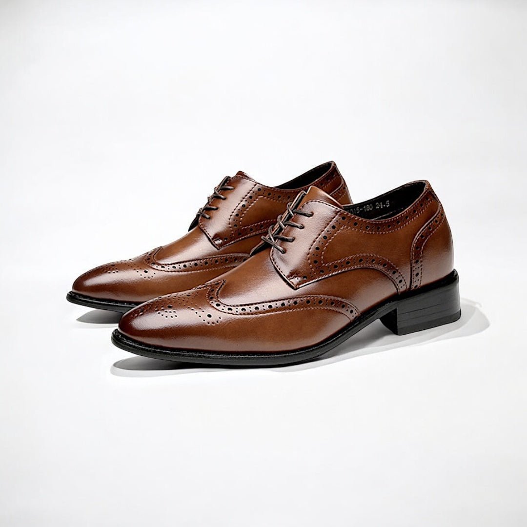 Amelin & Co™ Santorin | Eleganckie męskie buty podwyższające 6 cm