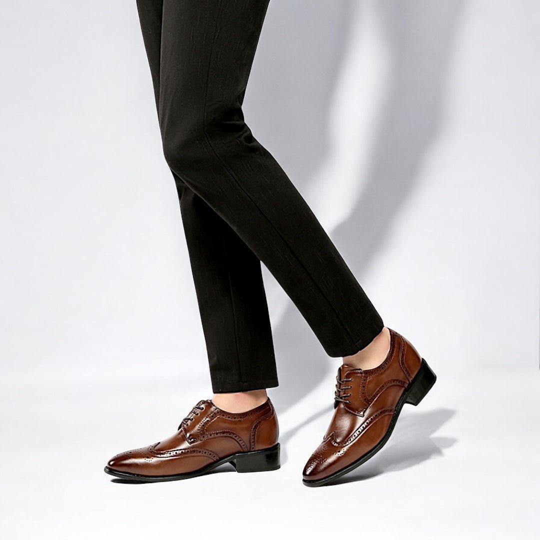 Amelin & Co™ Santorin | Eleganckie męskie buty podwyższające 6 cm