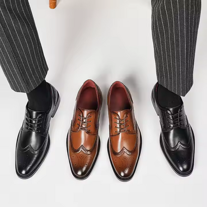 Amelin & Co™ Santorin | Eleganckie męskie buty podwyższające 6 cm
