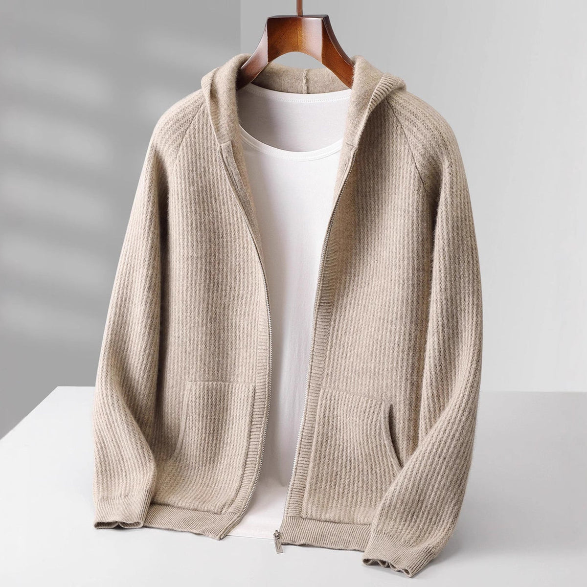 Amelin & Co™ | Luksusowa kaszmirowa bluza z kapturem