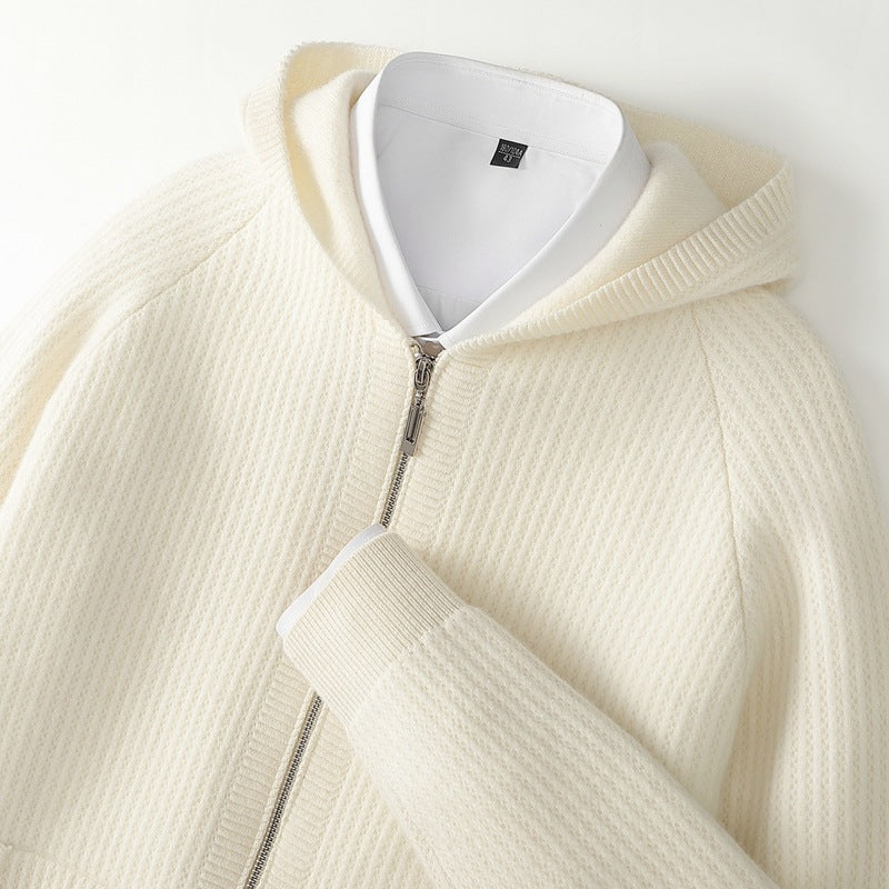 Amelin & Co™ | Luksusowa kaszmirowa bluza z kapturem