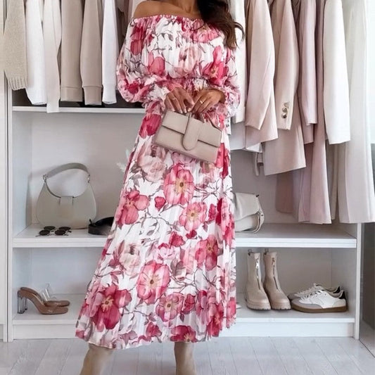 Williane | Elegancki letni komplet w kwiaty