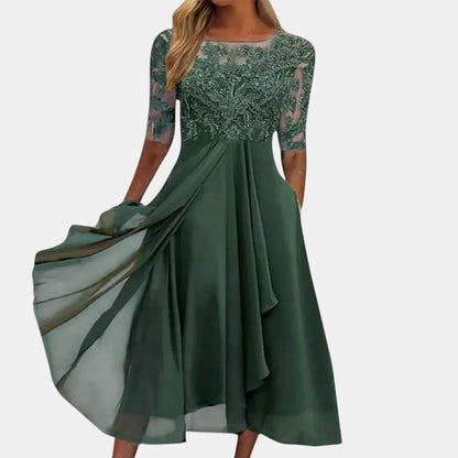 Rhonda | Elegancka koronkowa sukienka