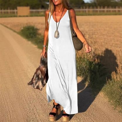 Arietta | Elegancka długa sukienka