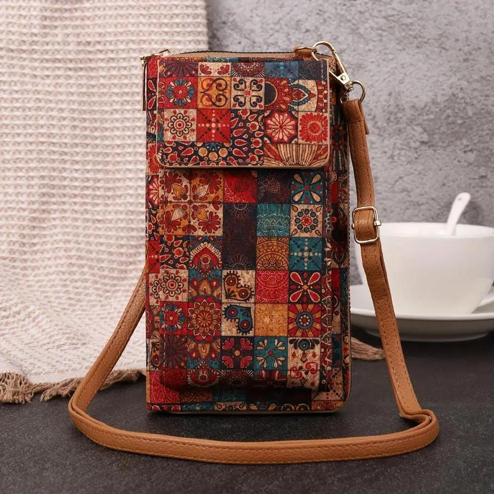 Nina | Torebka na ramię boho w kwiaty