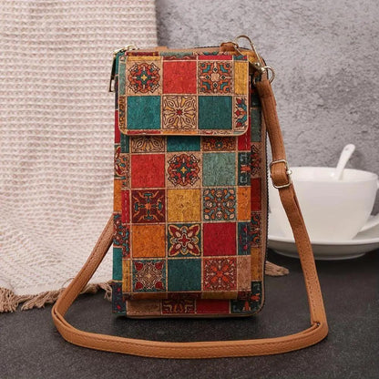 Nina | Torebka na ramię boho w kwiaty