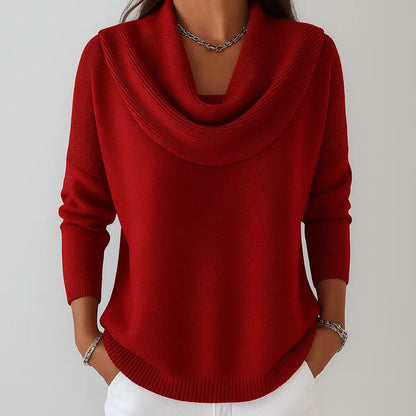 Teresa | Elegancki otulający sweter