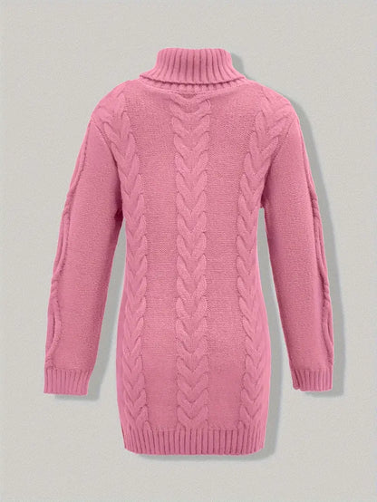 Narda | Elegancka sukienka z golfem