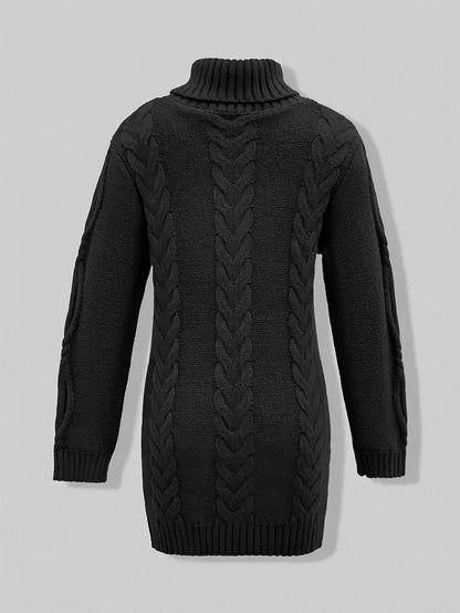 Narda | Elegancka sukienka z golfem