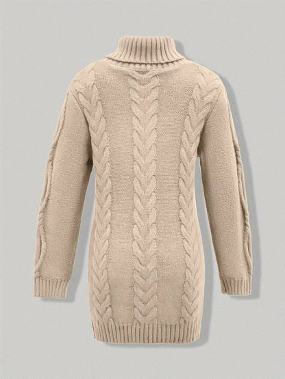 Narda | Elegancka sukienka z golfem
