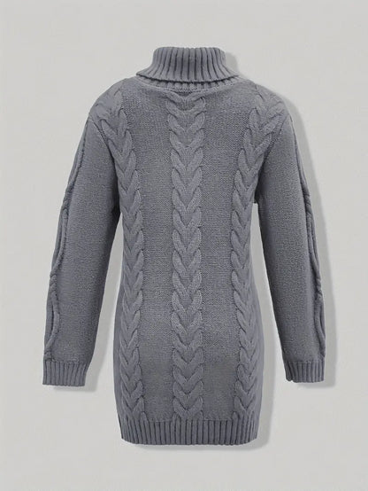 Narda | Elegancka sukienka z golfem