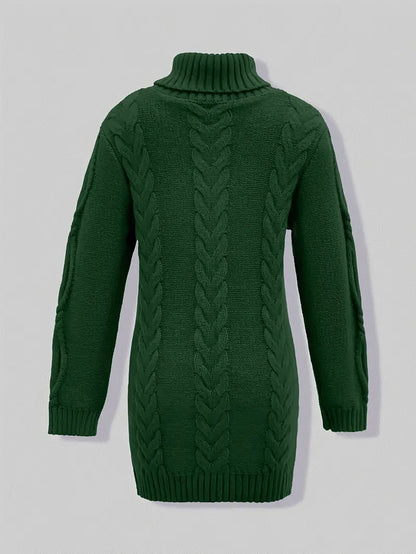 Narda | Elegancka sukienka z golfem
