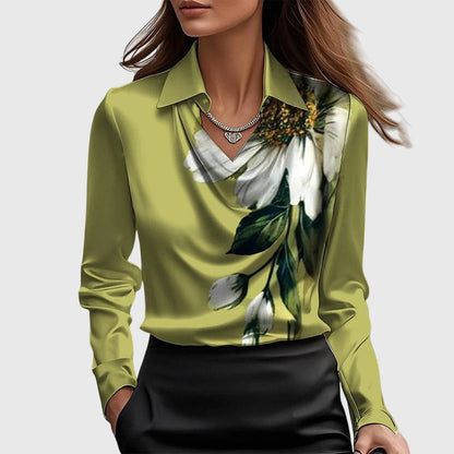 Brooklyn | Elegancka satynowa bluzka