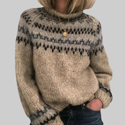 Ashley | Ręcznie robiony islandzki sweter vintage