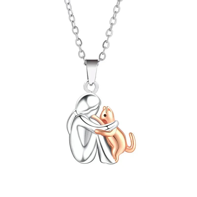 Alva | Naszyjnik z kotem Amour