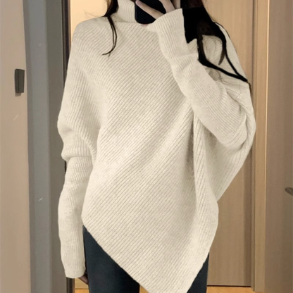 Anneta | Wygodny sweter ponczo