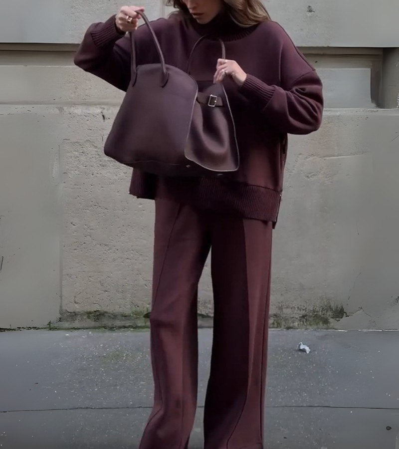Eva | Miękki elegancki komplet