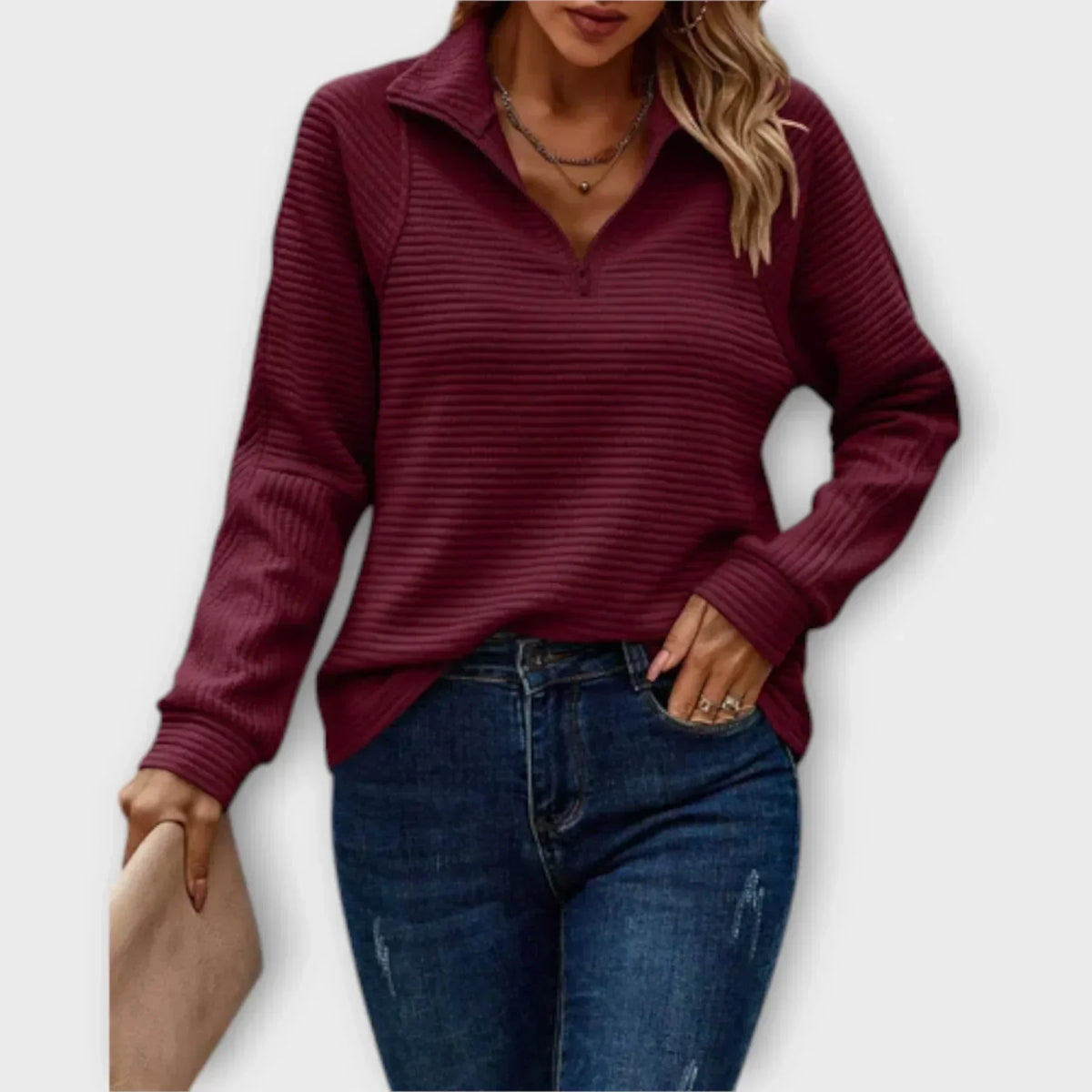 Olivia | Szykowny wygodny sweter