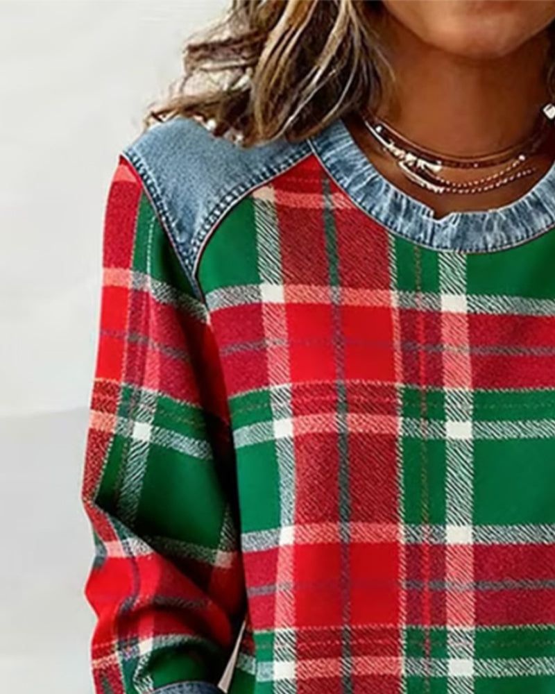 Célia | Odważna bluza patchwork