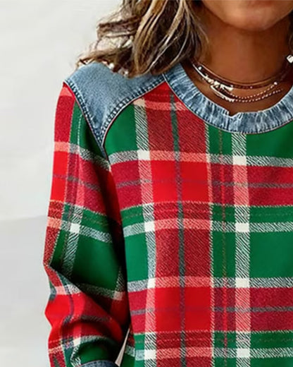 Célia | Odważna bluza patchwork