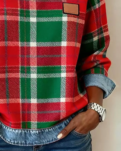 Célia | Odważna bluza patchwork