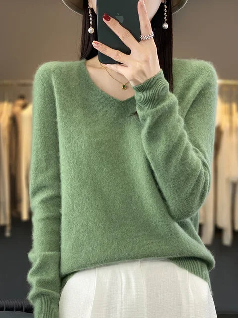 Adèle | Luźny wełniany sweter