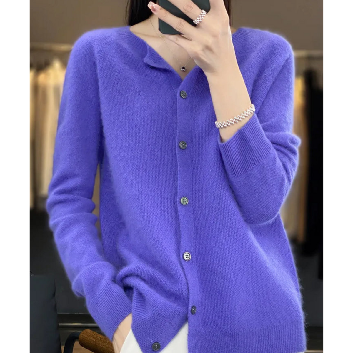 Esmee | Elegancki wełniany sweter