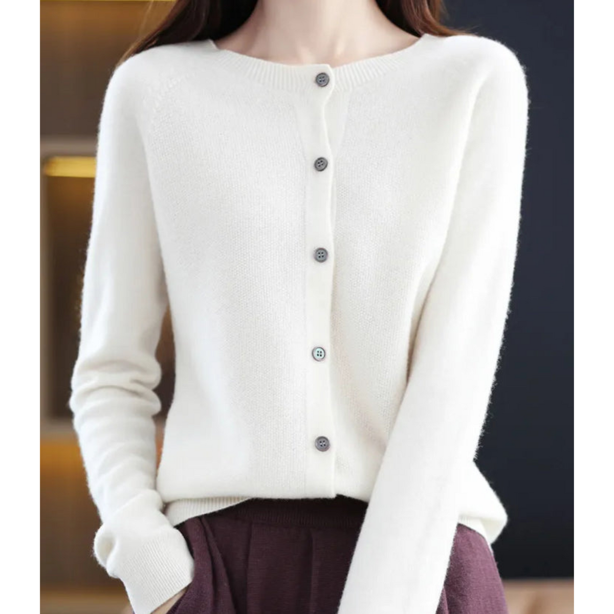 Esmee | Elegancki wełniany sweter