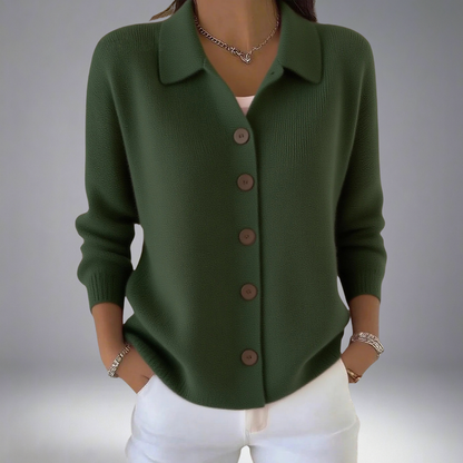 Layla | Elegancki dzianinowy kardigan