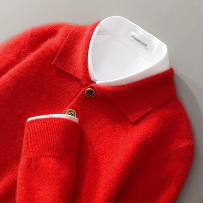 Belford | Eleganckie kaszmirowe polo