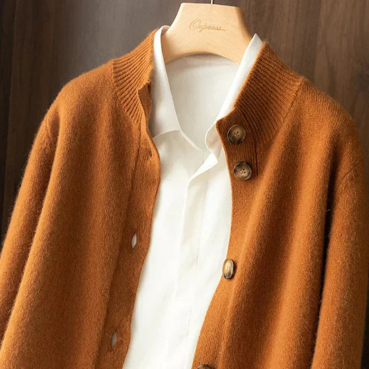 Arlina | Elegancki kardigan z wełny merino