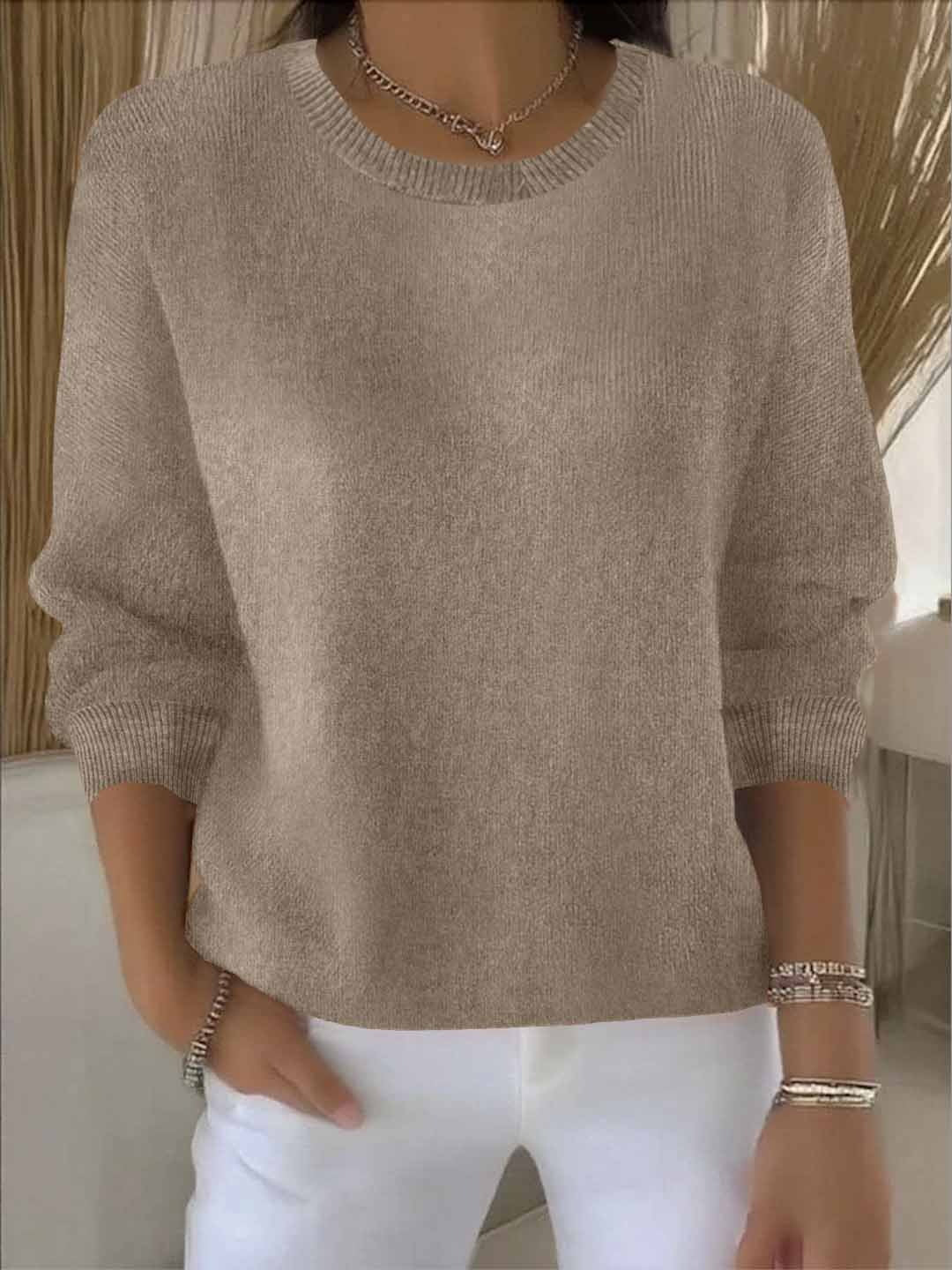 Faylena | Luźny elegancki sweter