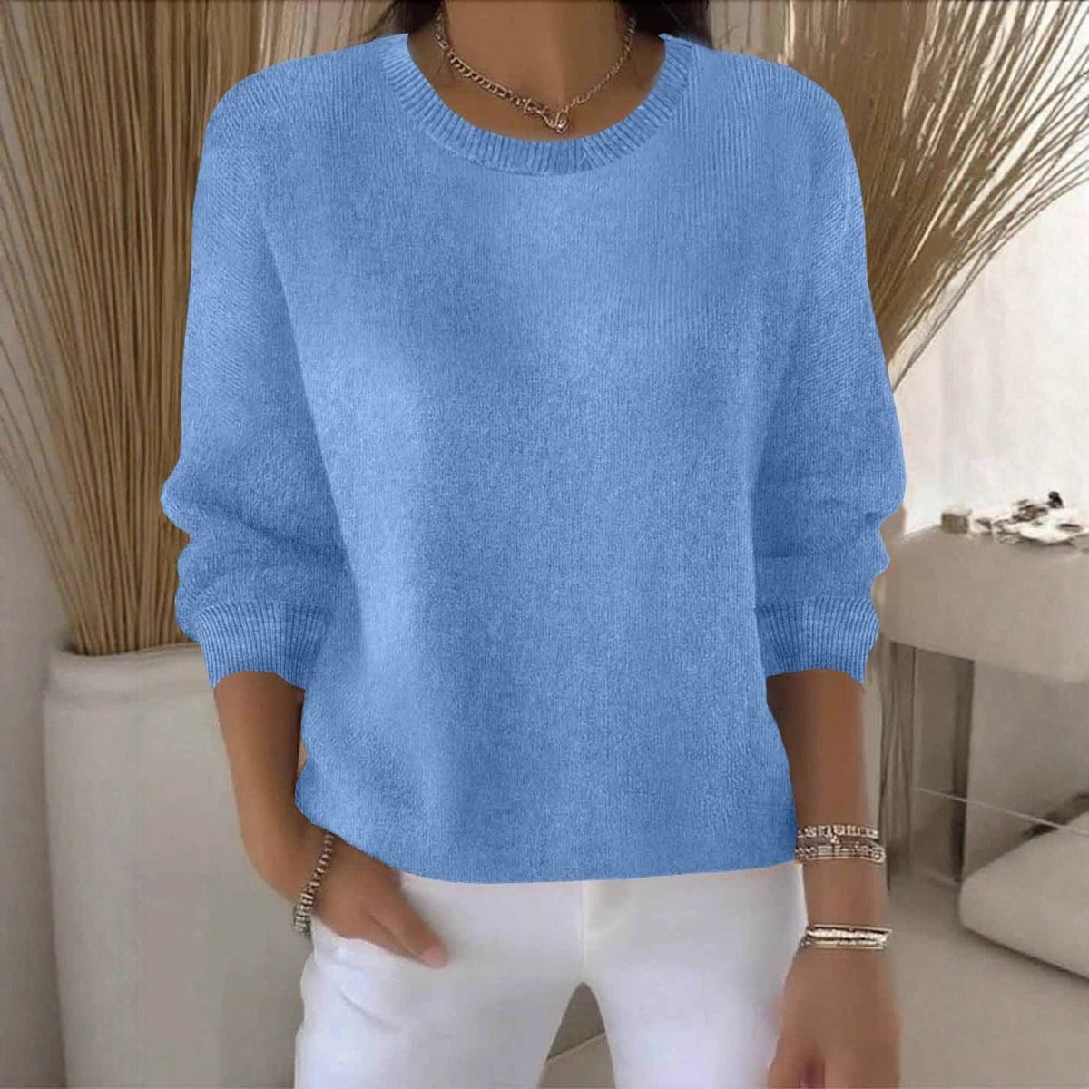 Faylena | Luźny elegancki sweter
