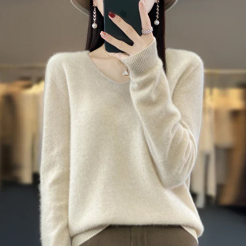 Elowen | Elegancki kaszmirowy sweter
