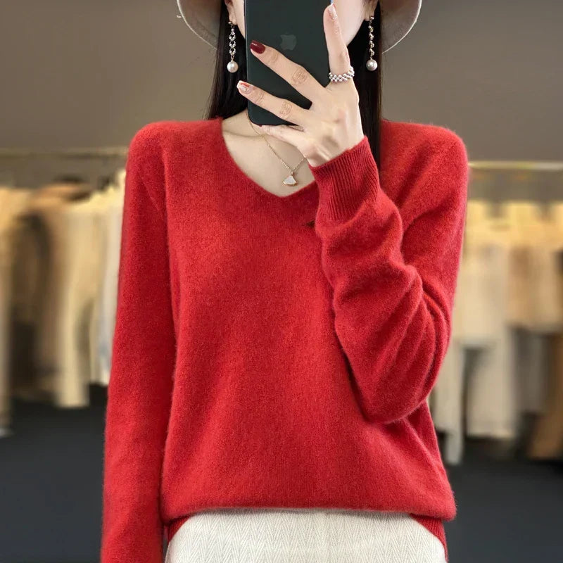 Elowen | Elegancki kaszmirowy sweter