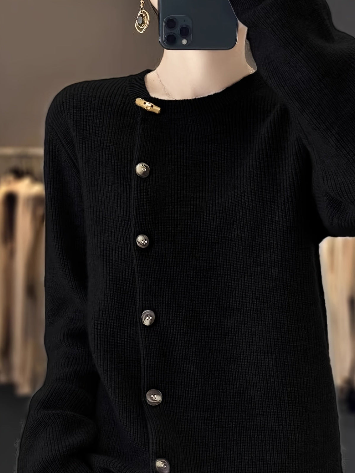 Gemma | Klasyczny elegancki kardigan