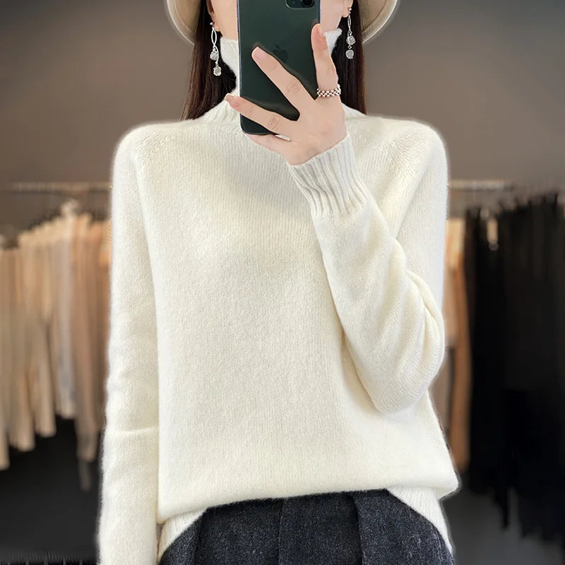 Seraphine | Szykowny kaszmirowy sweter