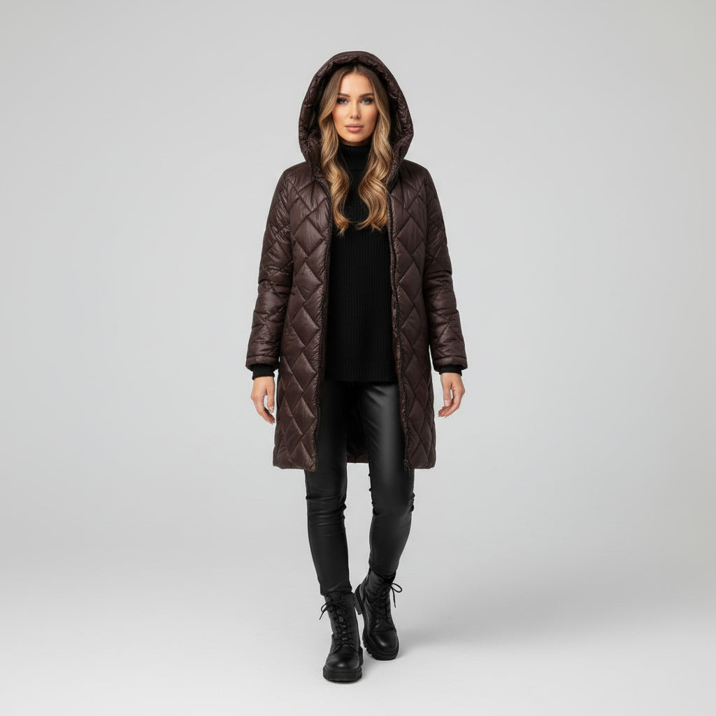 Bogna | Elegancka ciepła kurtka