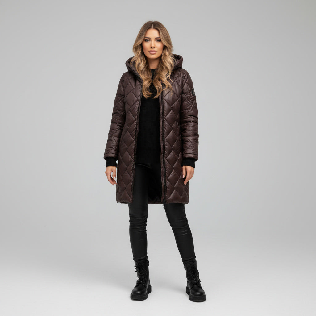 Bogna | Elegancka ciepła kurtka