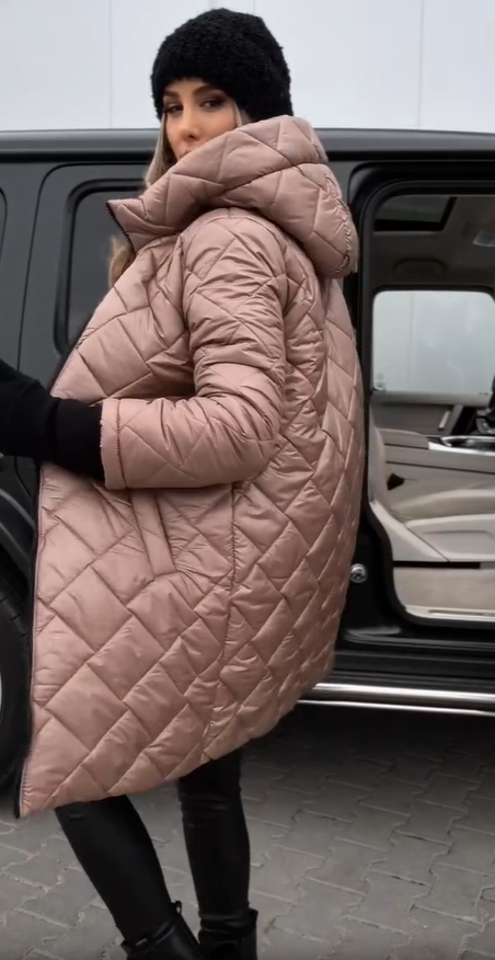 Bogna | Elegancka ciepła kurtka