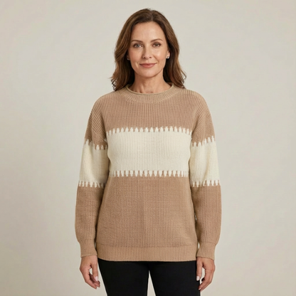 Harmony | Wygodny sweter color-block