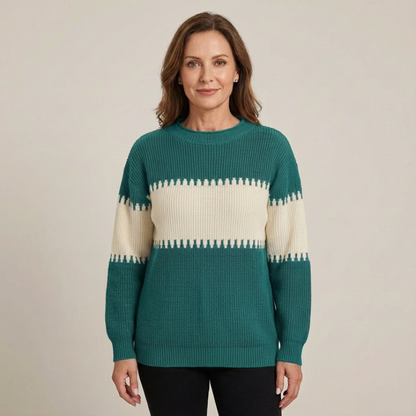 Harmony | Wygodny sweter color-block