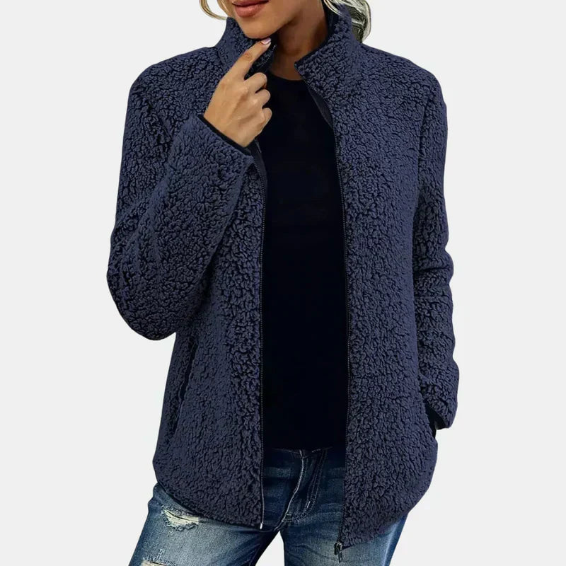 Xara | Szykowna kurtka sherpa