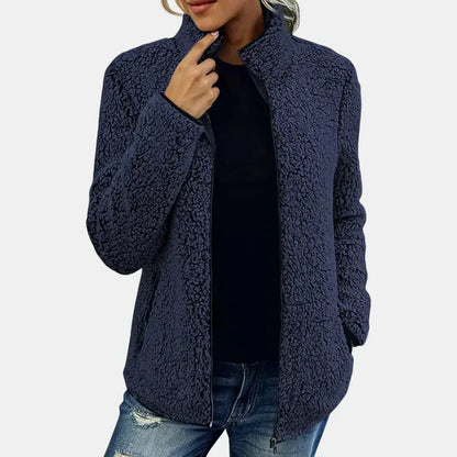 Xara | Szykowna kurtka sherpa