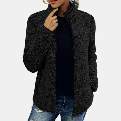 Xara | Szykowna kurtka sherpa